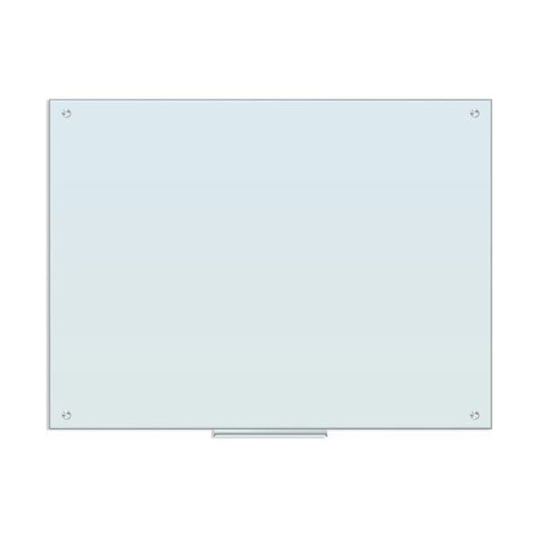 U Brands Board, Glass, Magnetic, Frameless, 48inx36in, White UBR2299U0001 - main